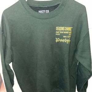 Dark green Post Malone Sweater